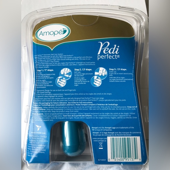 NEW Amope Pedi Perfect Electronic Nail Care System - Picture 4 of 5